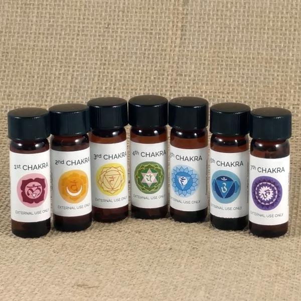 7 Chakra Custom Blended Oil Set