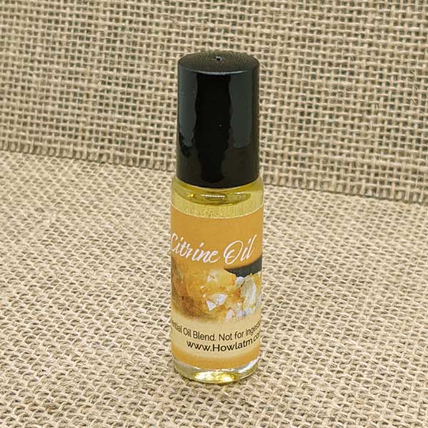 Citrine Custom Blended Roll on Oil