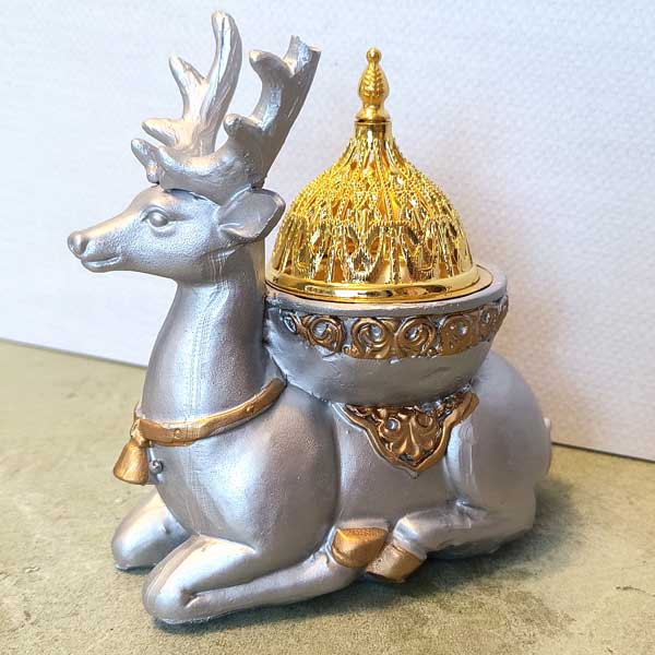 Deer incense burner