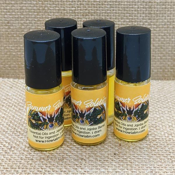 Litha aka Summer Solstice wearable essential oil blend in roll on bottle